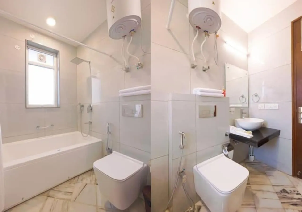 Villa Child Friendly Retreat W Balcony & Tub King Bed à Gurgaon